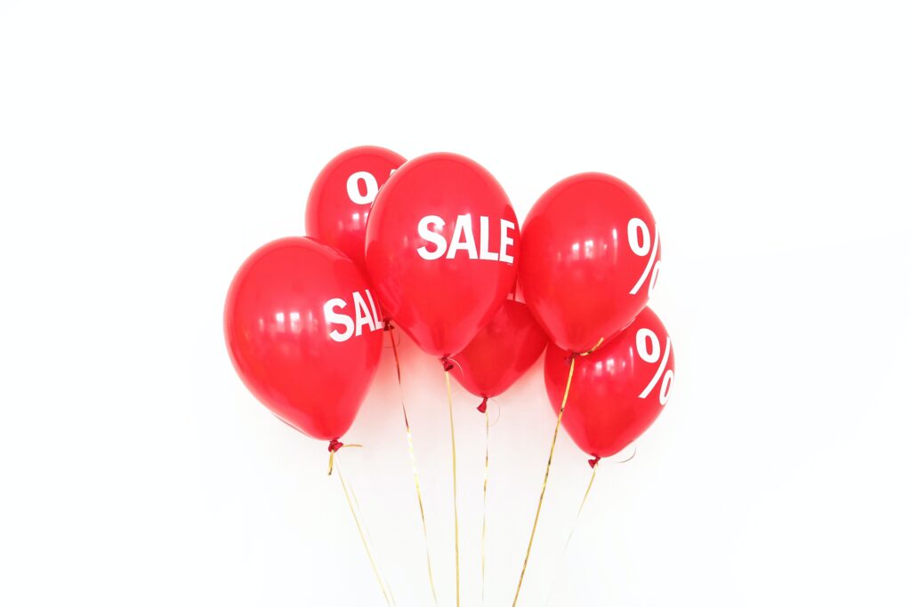 Menards Crazy Day Sales - Sale Balloons Pexels 
