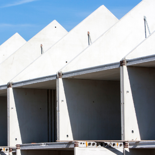 Concrete framing for an energy efficient home