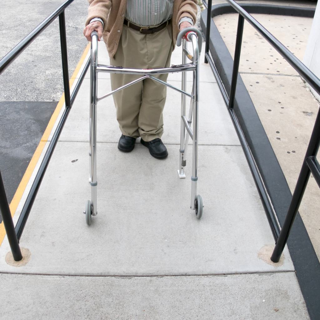 Entryway ramps - aging in place